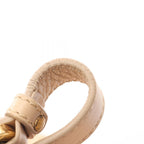 Fendi Shoulder Bag Zucchino Beige Canvas Leather — view 9
