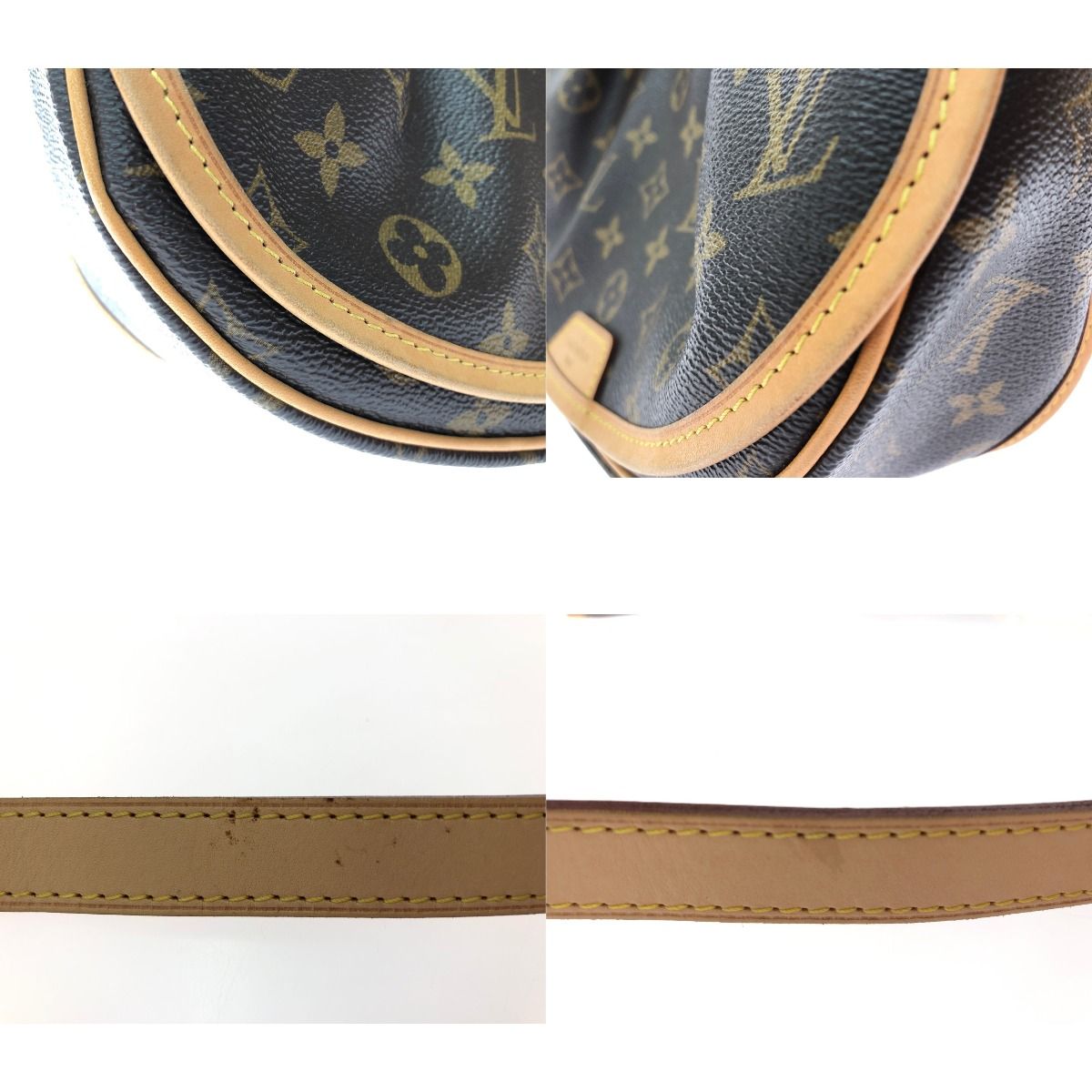 Louis Vuitton Shoulder Bag Monogram Menilmontan PM Brown — view 7