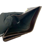 Fendi Zucchino FF Pattern Logo Leather Patent Enamel Bifold Wallet — view 8