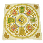 Hermes Scarf Carre 90 Silk Multicolor Fashionable Poste Et Cavalerie Saber
