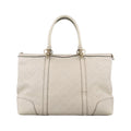 Gucci Brea White Leather Handbag