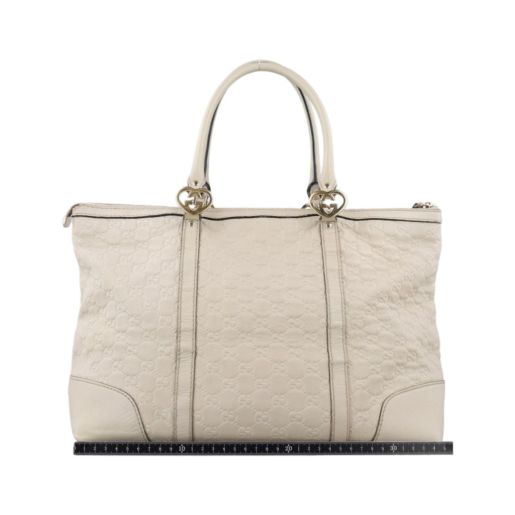 Gucci Brea White Leather Handbag — view 2