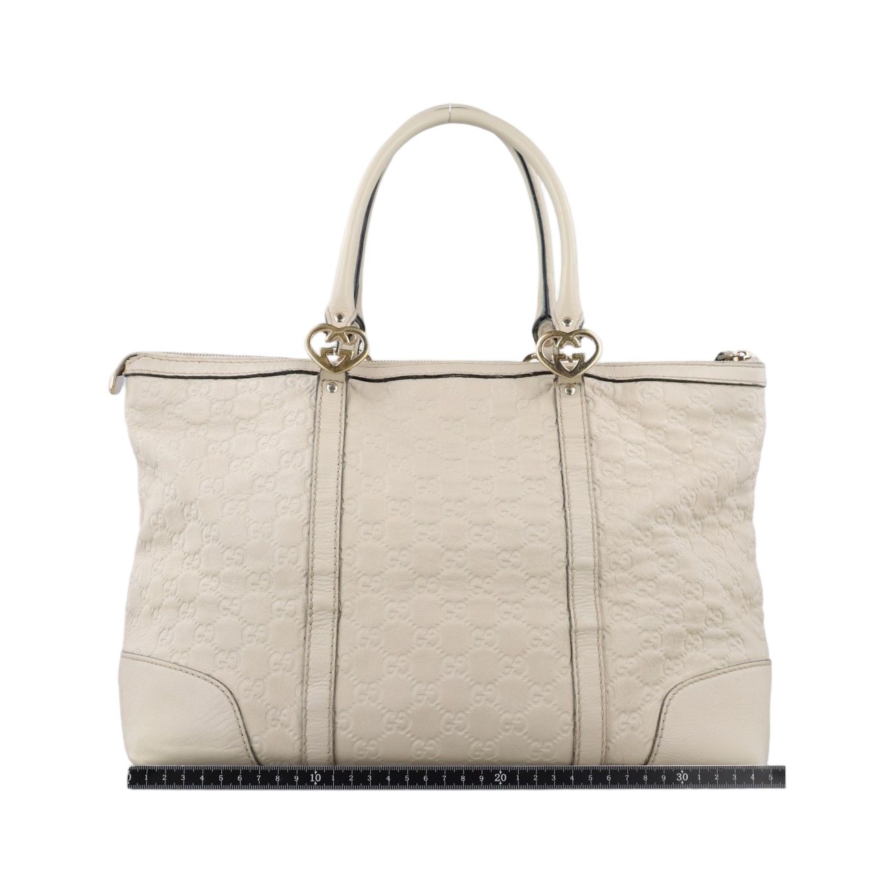 Gucci Brea White Leather Handbag — view 2