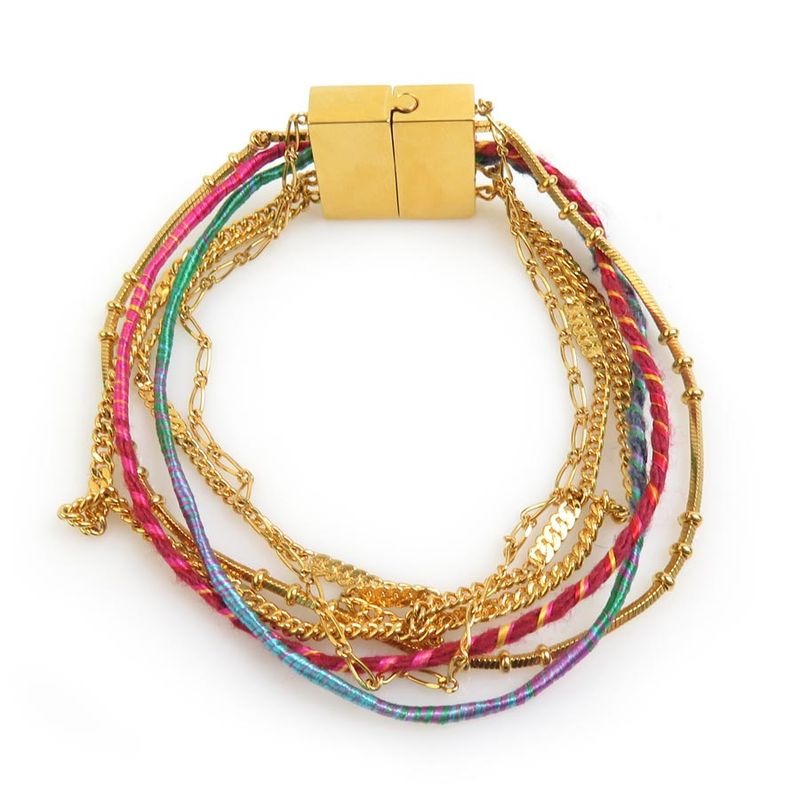 Saint Laurent Cotton Bracelet — view 2