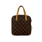 Louis Vuitton Vintage Spontini Monogram Leather 2-Way Shoulder Bag Brown — view 3