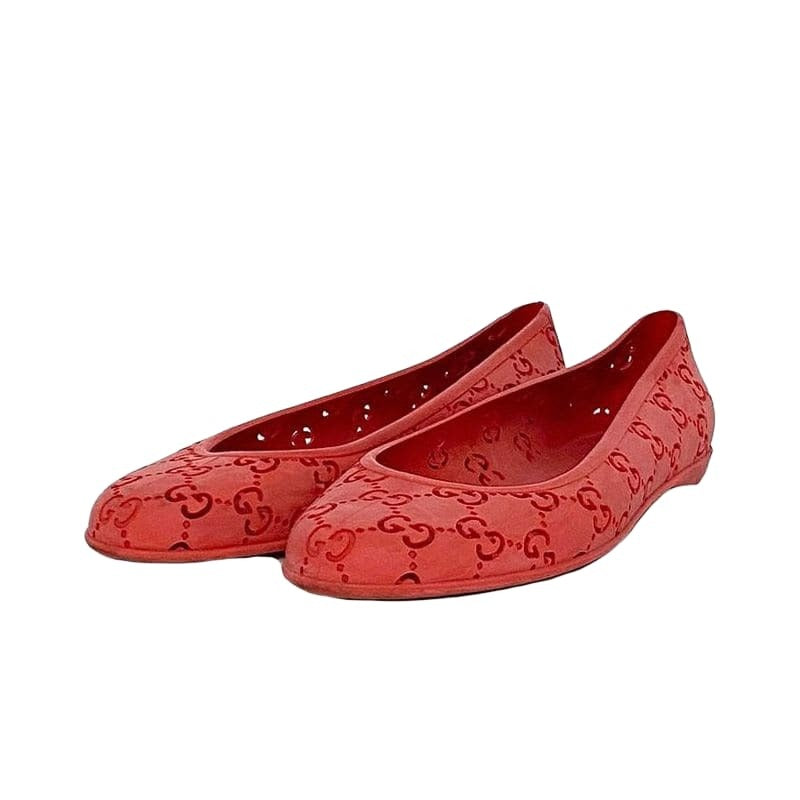 Gucci Shoes Red Orange Cima
