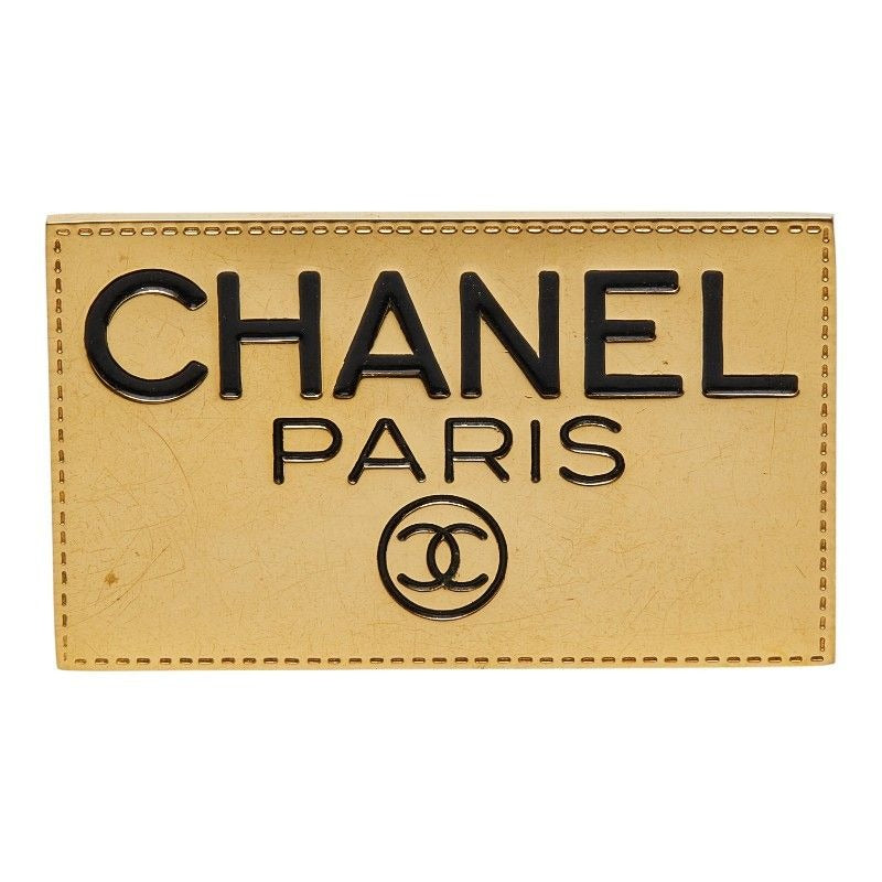 Chanel Logo Gold Plated — view 2