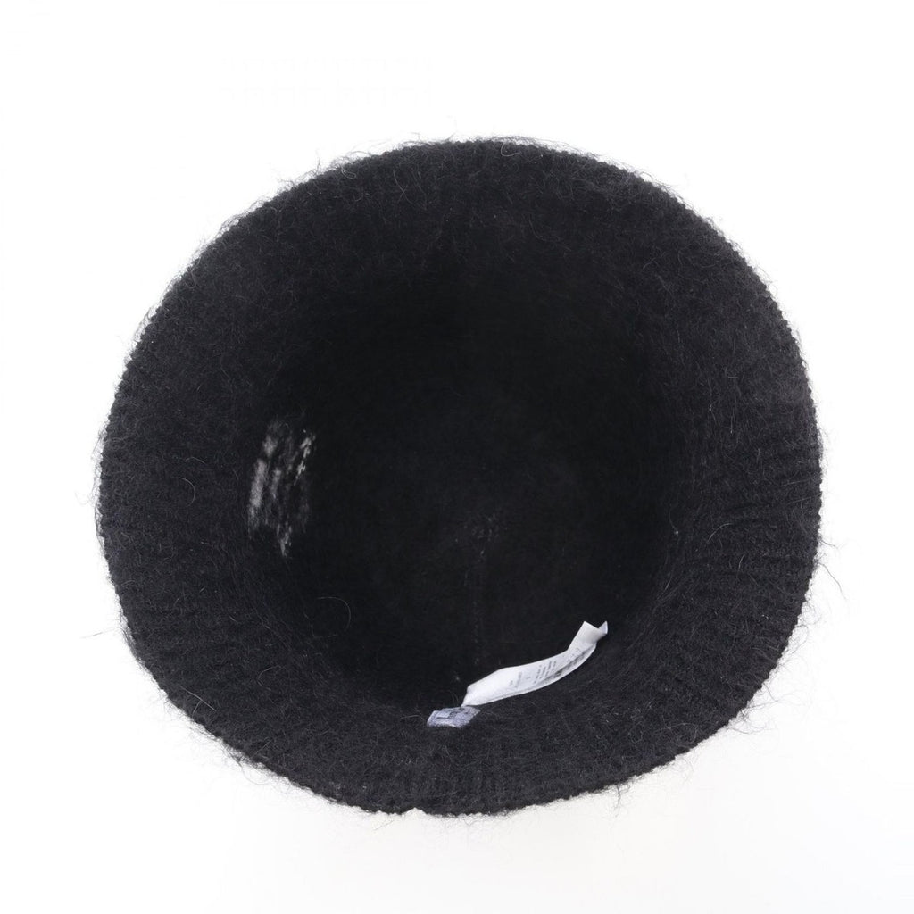 Dior Hat CD Logo Bucket Black Wool Nylon — view 3