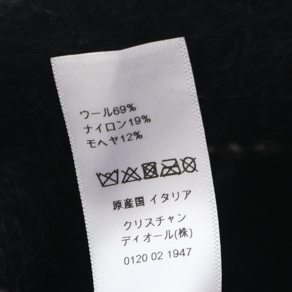 Dior Hat CD Logo Bucket Black Wool Nylon — view 5