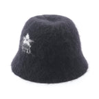 Dior Hat CD Logo Bucket Black Wool Nylon