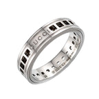 Gucci Scroll Ring 18k WG White Gold 750