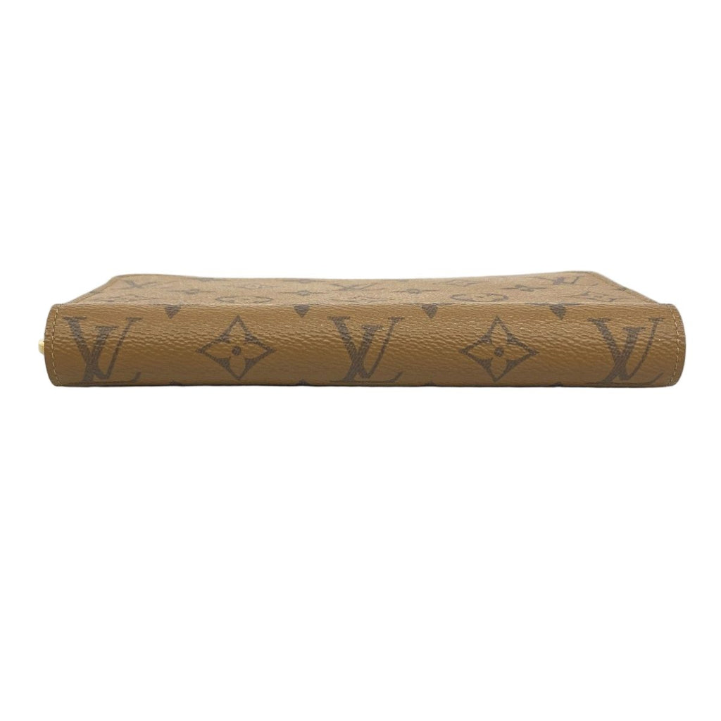 Louis Vuitton Wallet Monogram Reverse Zippy Brown — view 2
