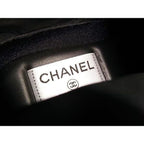 Chanel Coconeige CC Logo Lambskin Boots 37 Shoes Black — view 5