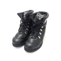 Chanel Coconeige CC Logo Lambskin Boots 37 Shoes Black