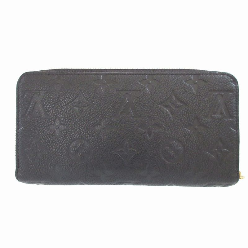 Louis Vuitton Monogram Empreinte Zippy Wallet IC Chip Round Zipper Long — view 2