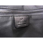 Gucci GG Pattern Canvas Crossbody Waist Bag Black — view 6