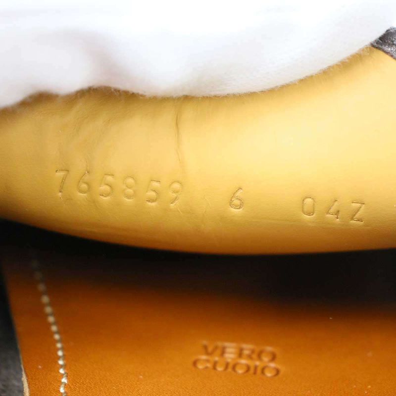 Gucci Horsebit Driving Shoes Loafers Brown 6 — view 7