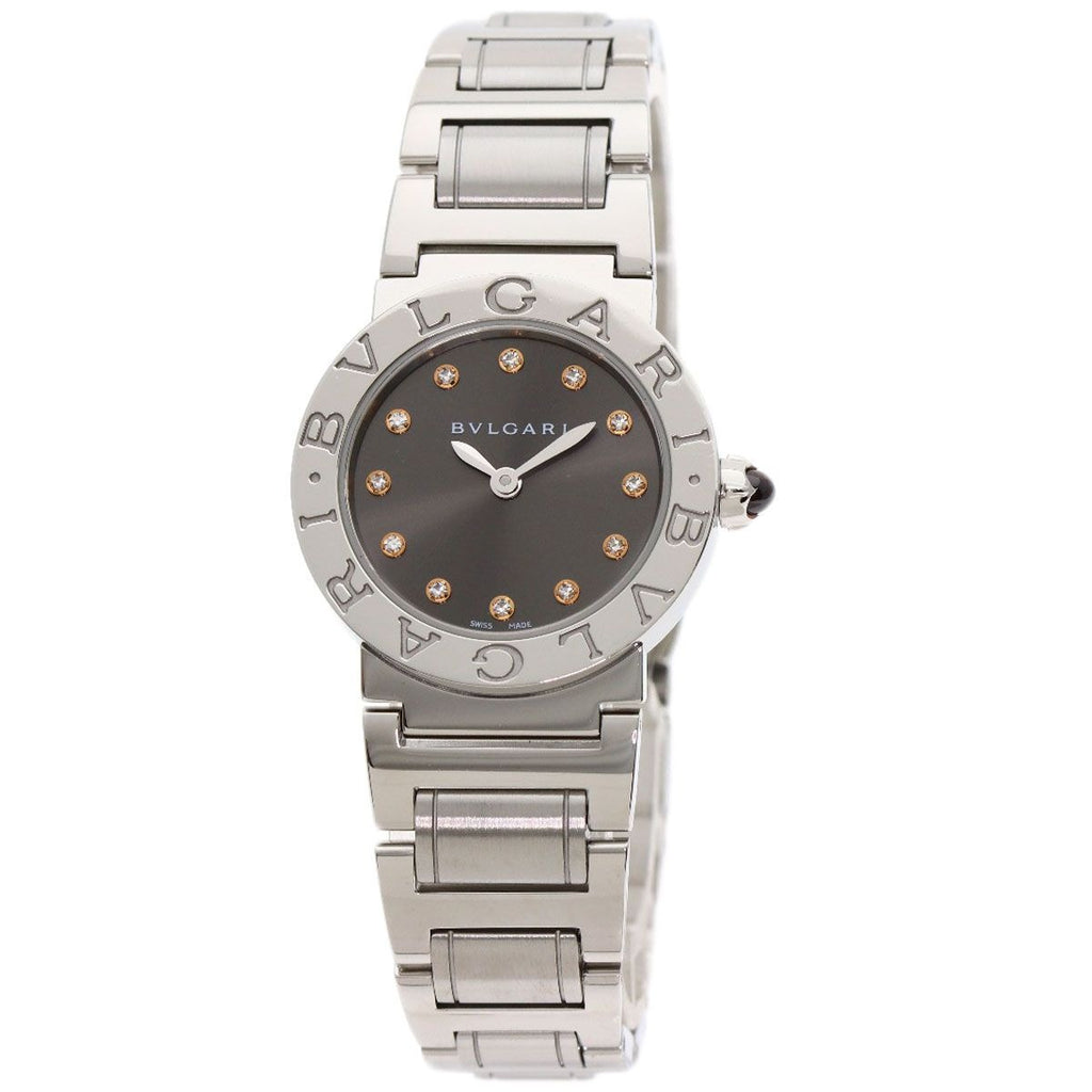 Bvlgari 12 Diamond Watch SS