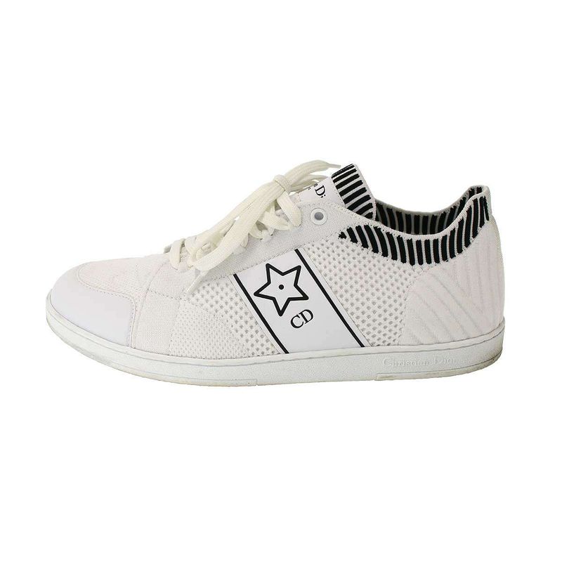 Christian Dior Star Technical Mesh Sneakers White 40 — view 2