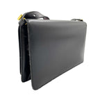 Dior Limited CD Logo Leather Black Shoulder Bag Gold — view 2