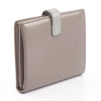 Celine Bifold Wallet Strap Gray Leather — view 2