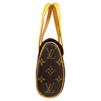 Louis Vuitton Sonatine Monogram Handbag Canvas Brown — view 4