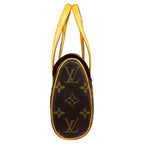Louis Vuitton Sonatine Monogram Handbag Canvas Brown — view 5