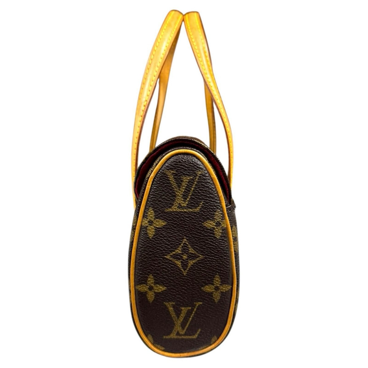 Louis Vuitton Sonatine Monogram Handbag Canvas Brown — view 5