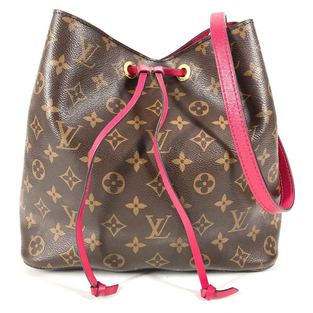 Louis Vuitton Shoulder Bag Neo Noe Monogram Canvas Freesia Pink