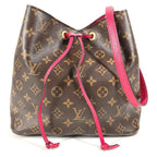 Louis Vuitton Shoulder Bag Neo Noe Monogram Canvas Freesia Pink