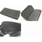 Louis Vuitton Zippy Vertical Wallet Damier Infini Noir Black — view 2