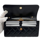 Chanel Ap2875 Flap Phone Case Black Random Seal Silver Hardware — view 6
