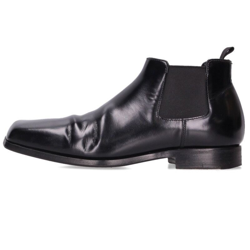 Prada Side Gore Square Toe Boots 5