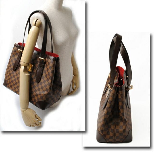Louis Vuitton Shoulder Bag Damier Hampstead MM — view 6