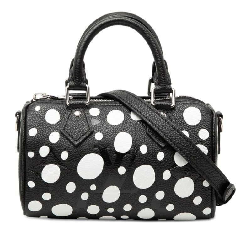 Louis Vuitton Yayoi Kusama Monogram Empreinte Nano Speedy Dot 2-Way Shoulder