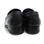 Gucci Coin Loafers Penny Shoes Men Leather Black GG — view 4