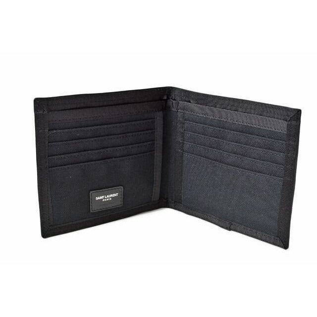 Saint Laurent Wallet YSL Foldable Military Army Green — view 4