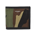 Saint Laurent Wallet YSL Foldable Military Army Green