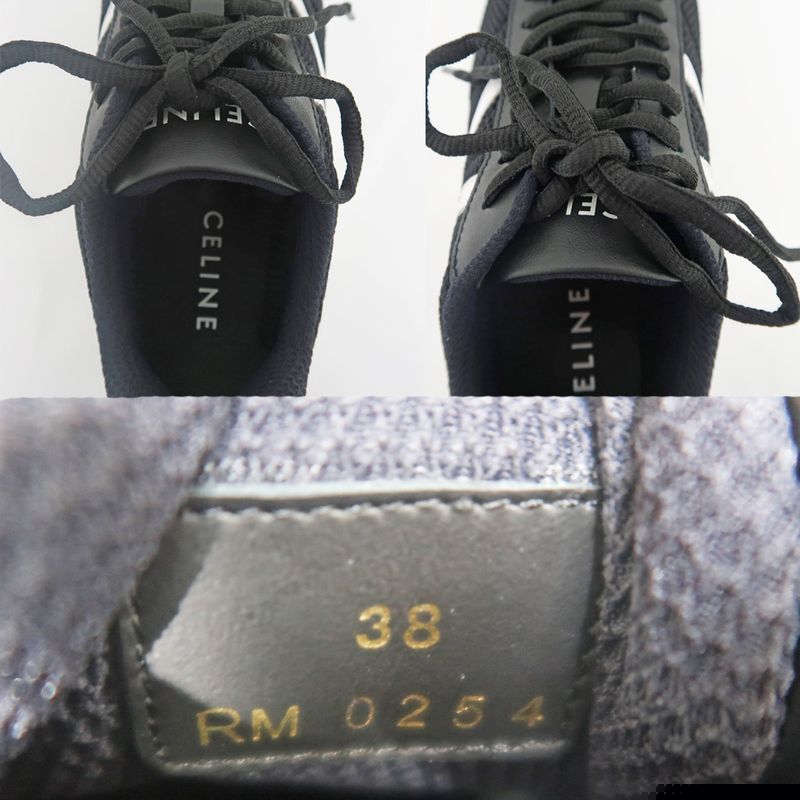 Celine Sneakers Black White Size 38 Shoes Apparel — view 9