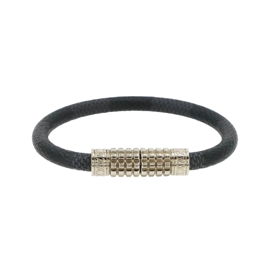 Louis Vuitton Damier Graphite Bracelet Digit Bangle