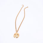 Chanel Chain Long Necklace Coco Mark Gold Accessories 94 P Vintage — view 2