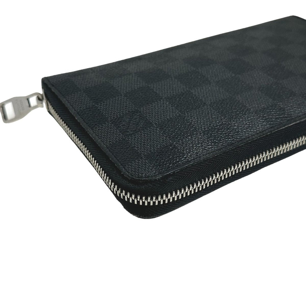 Louis Vuitton Damier Graphite Round Zipper Zippy Organizer Long Wallet — view 5