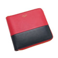 Celine Zip Wallet Red
