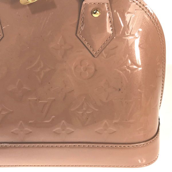 Louis Vuitton Vernis Alma BB Shoulder Bag Rose — view 8
