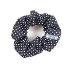Prada 1 If015 Scrunchie Black Dot Triangle Logo — view 3