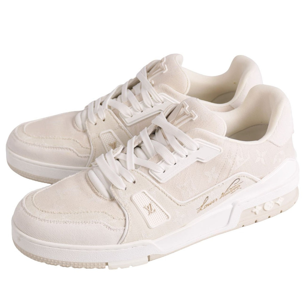 Hermes Sneakers LV Trainer Line Denim Monogram — view 2