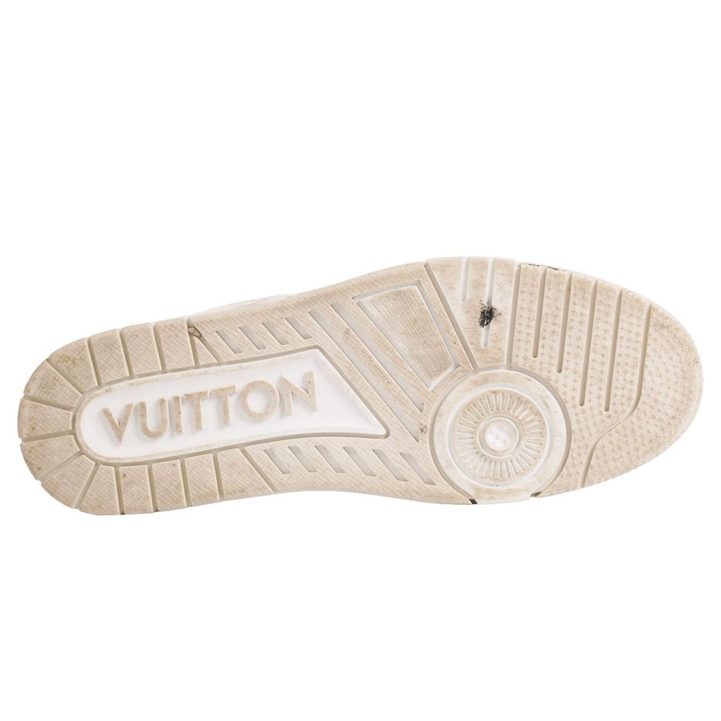 Hermes Sneakers LV Trainer Line Denim Monogram — view 8