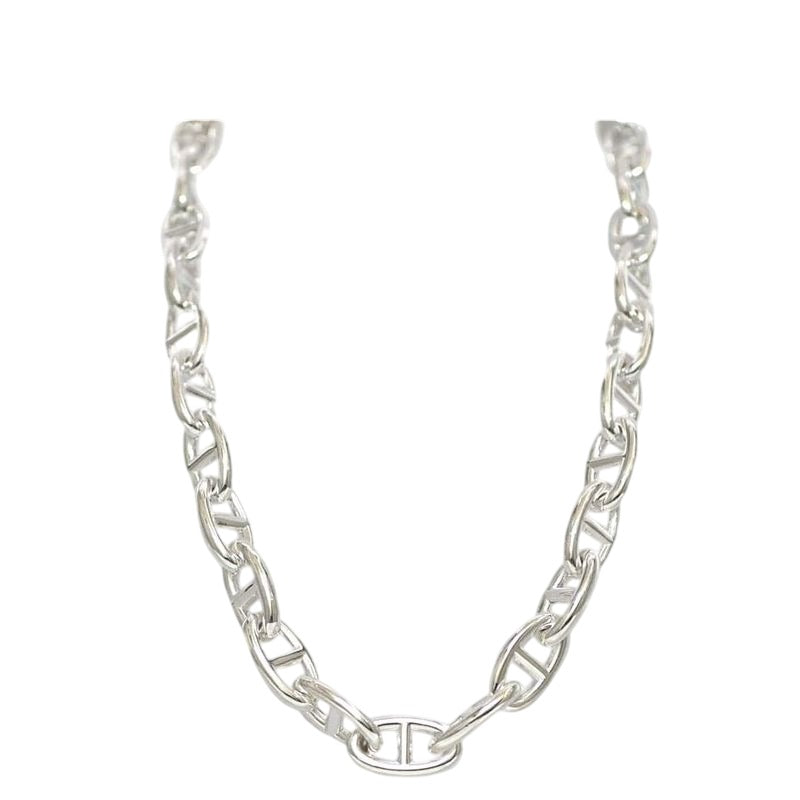 Hermes Necklace Chaine D'ancre GM 29 Frames Silver Ag — view 2