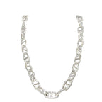 Hermes Necklace Chaine D'ancre GM 29 Frames Silver Ag