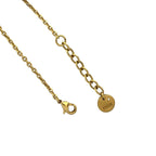 Dior CD Logo Faux Pearl Chain Bracelet Gold — view 4